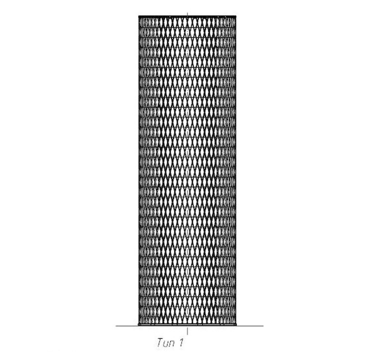 Load-bearing Structure of the Enclosure. Type 1-A